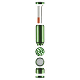 All-In-One Dugout/Grinder w Storage - 5" / Colors Vary - Discreet Smoker